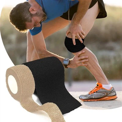 Cinta de soporte muscular atlético