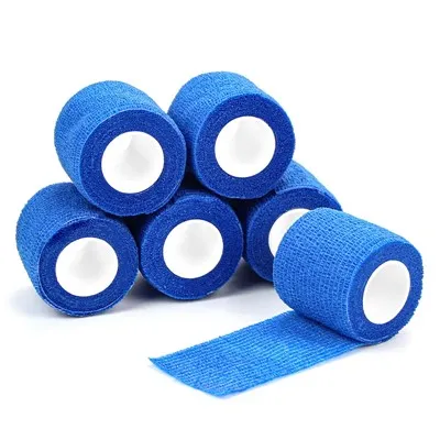 Venda autoadhesiva azul